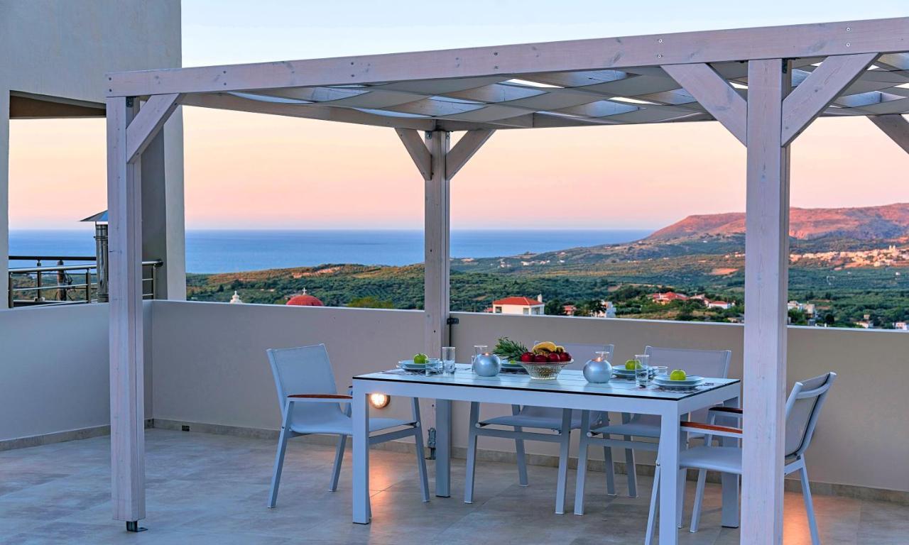 Villa Di Giorgio Heated Pool Kournás 外观 照片